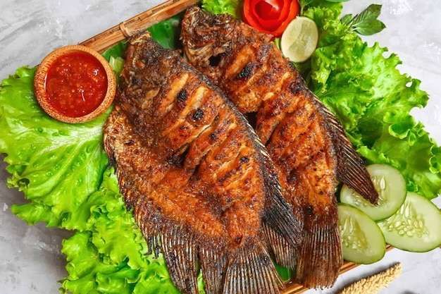 IKAN NILA BAKAR BAWEAN